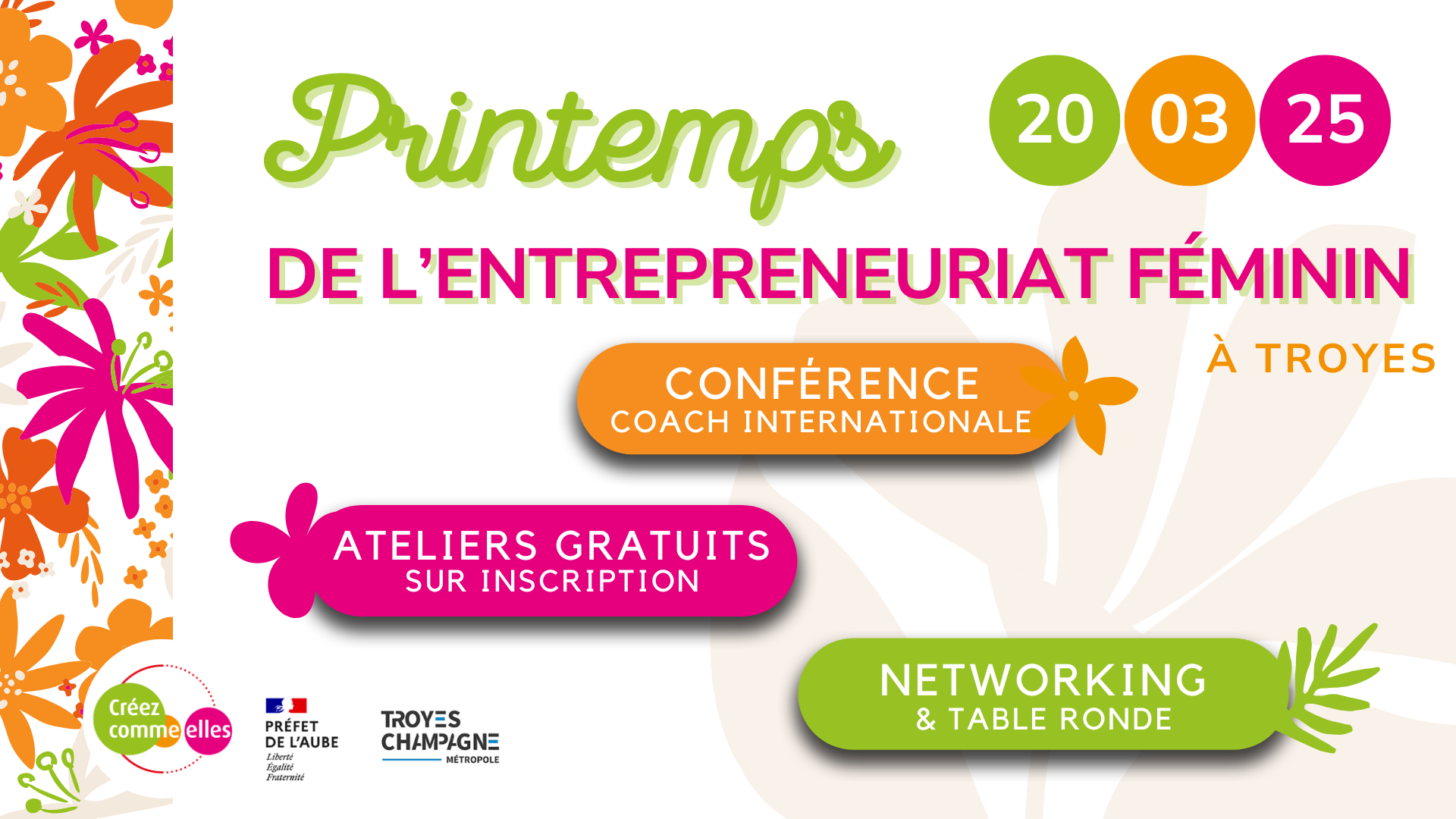 Printemps de l'Entrepreneuriat Féminin